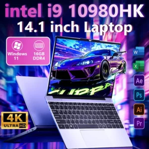 2026 Gaming Laptop 14.1 Inch Intel Core i9 10980HK | 16GB RAM 1TB–2TB SSD Windows 11 Pro