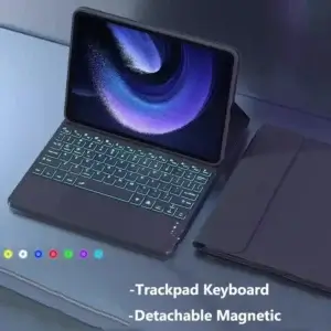Backlit Keyboard Case for Amazon Fire HD 10 Plus (2021/2023) & Fire Max 11