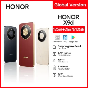 HONOR X9d Global Version Smartphone 12GB RAM, 108MP Camera, 8300mAh Battery