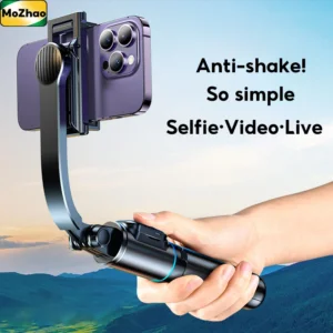 MoZhao Anti-Shake Handheld Selfie Stick Tripod | Bluetooth Phone Stabilizer